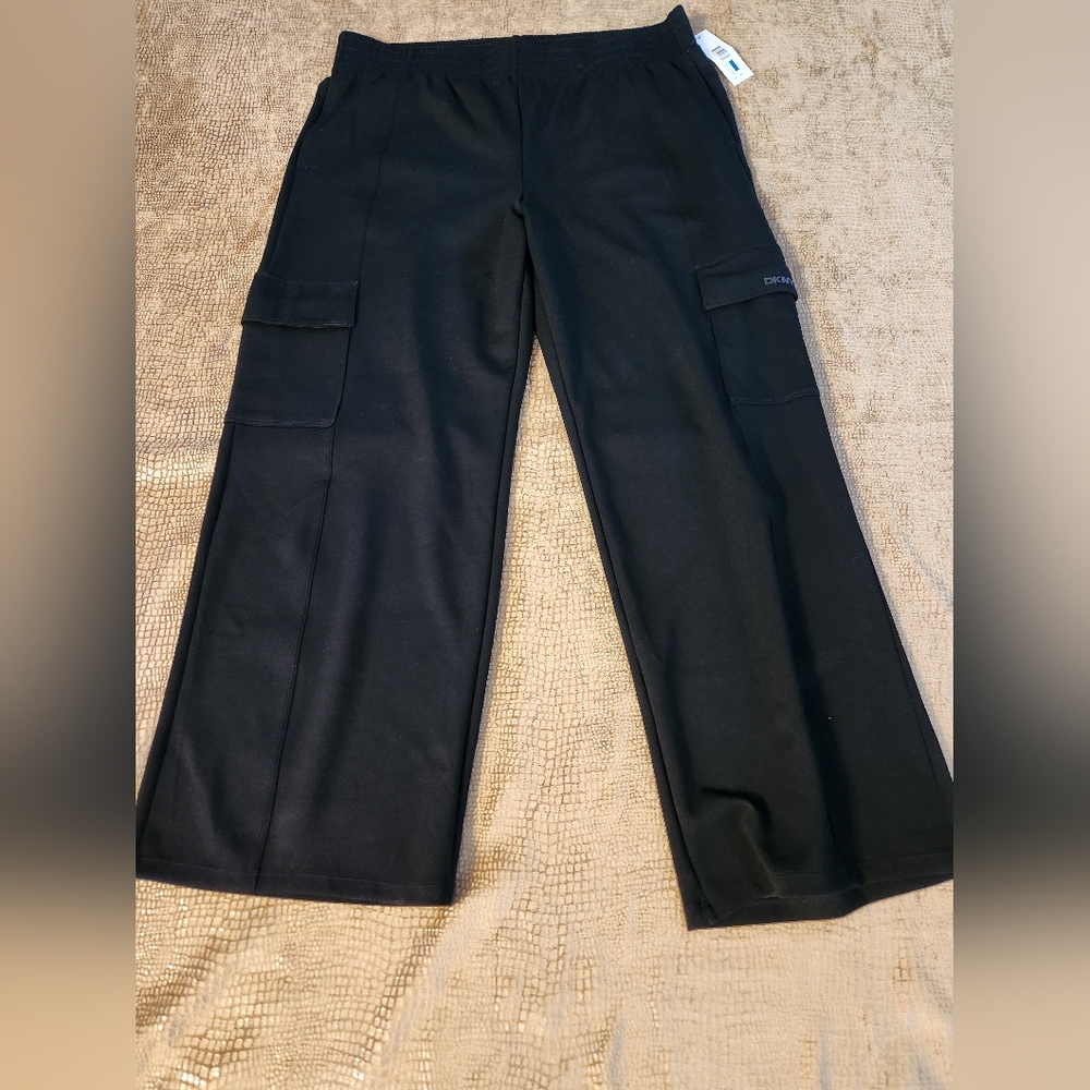DKNY Sport Black Cargo Pants SKU B07